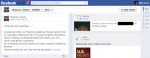 Screen capture of Kentucky Bar Association President-Elect Thomas L. Rouse's public Facebook profile on November 26, 2012.