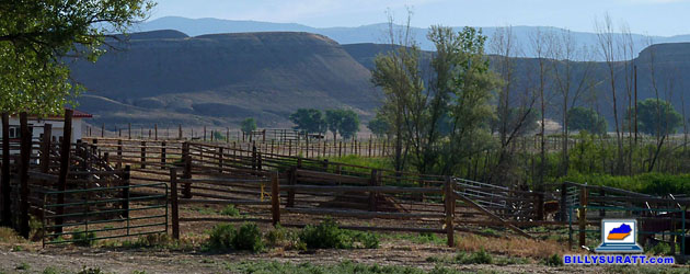 Wilford Brimley's 317-acre Wyoming Horse Ranch near Greybull, Wyo., can be yours for $1.25 million. Brimley, 79, says he's decided it's time to move closer to town. (Real estate listing photo courtesy of Hall and Hall)